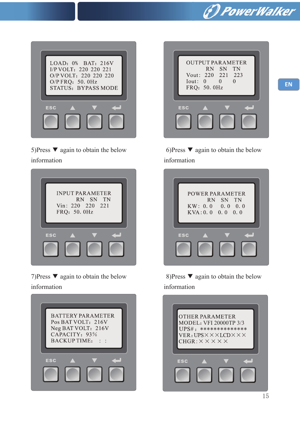 PowerWalker VFI 20000TP 3_3 BX User Manual | Page 21 / 36