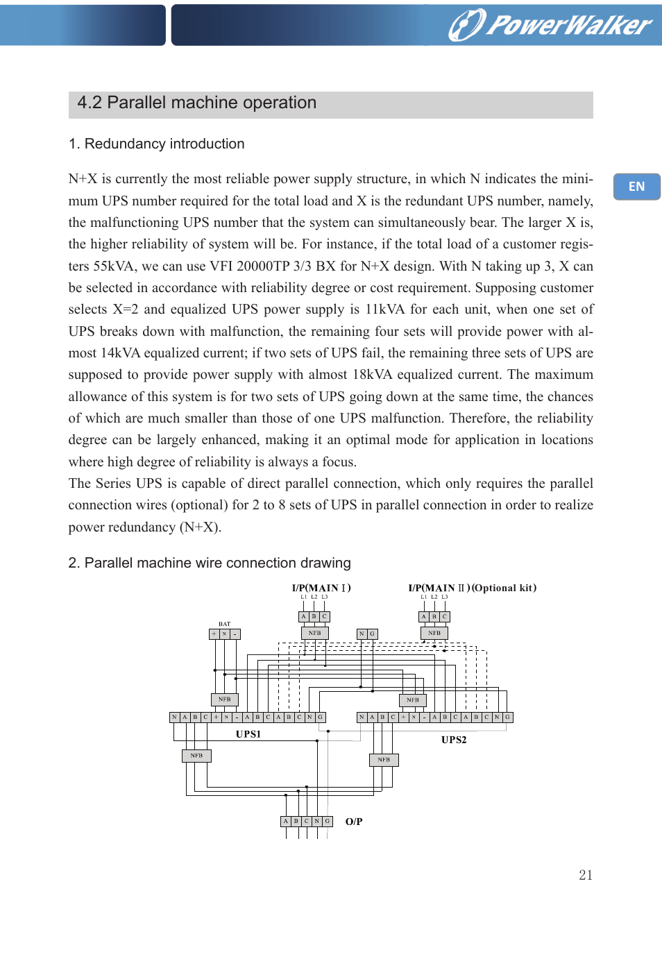 PowerWalker VFI 20000TP 3_3 BX User Manual | Page 27 / 36