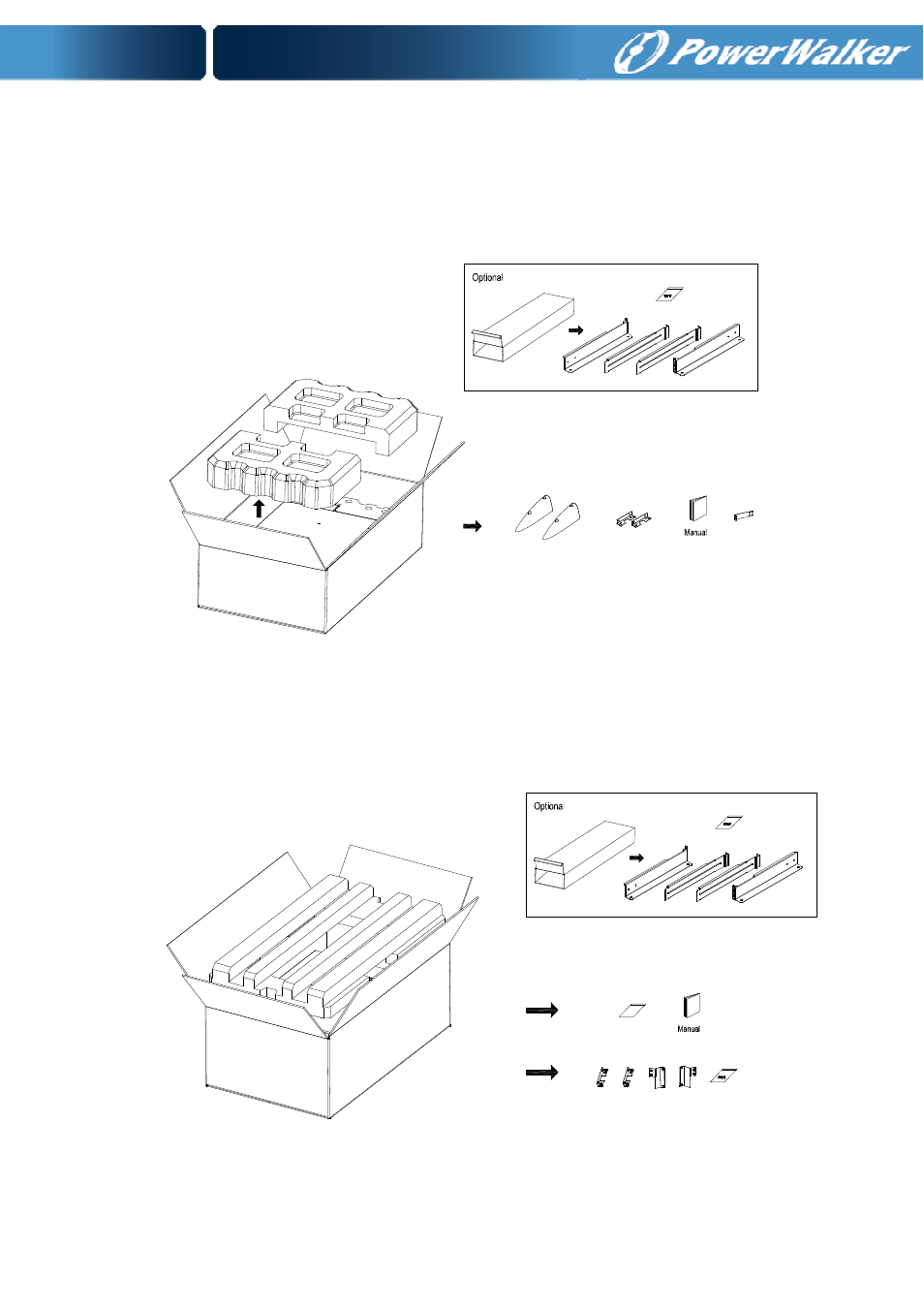 PowerWalker Battery pack for VFI 10000P_RT LCD User Manual | Page 14 / 64