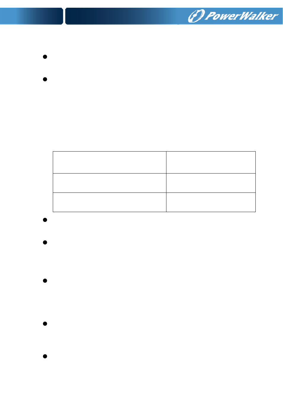 2 operation | PowerWalker Battery pack for VFI 10000P_RT LCD User Manual | Page 9 / 64