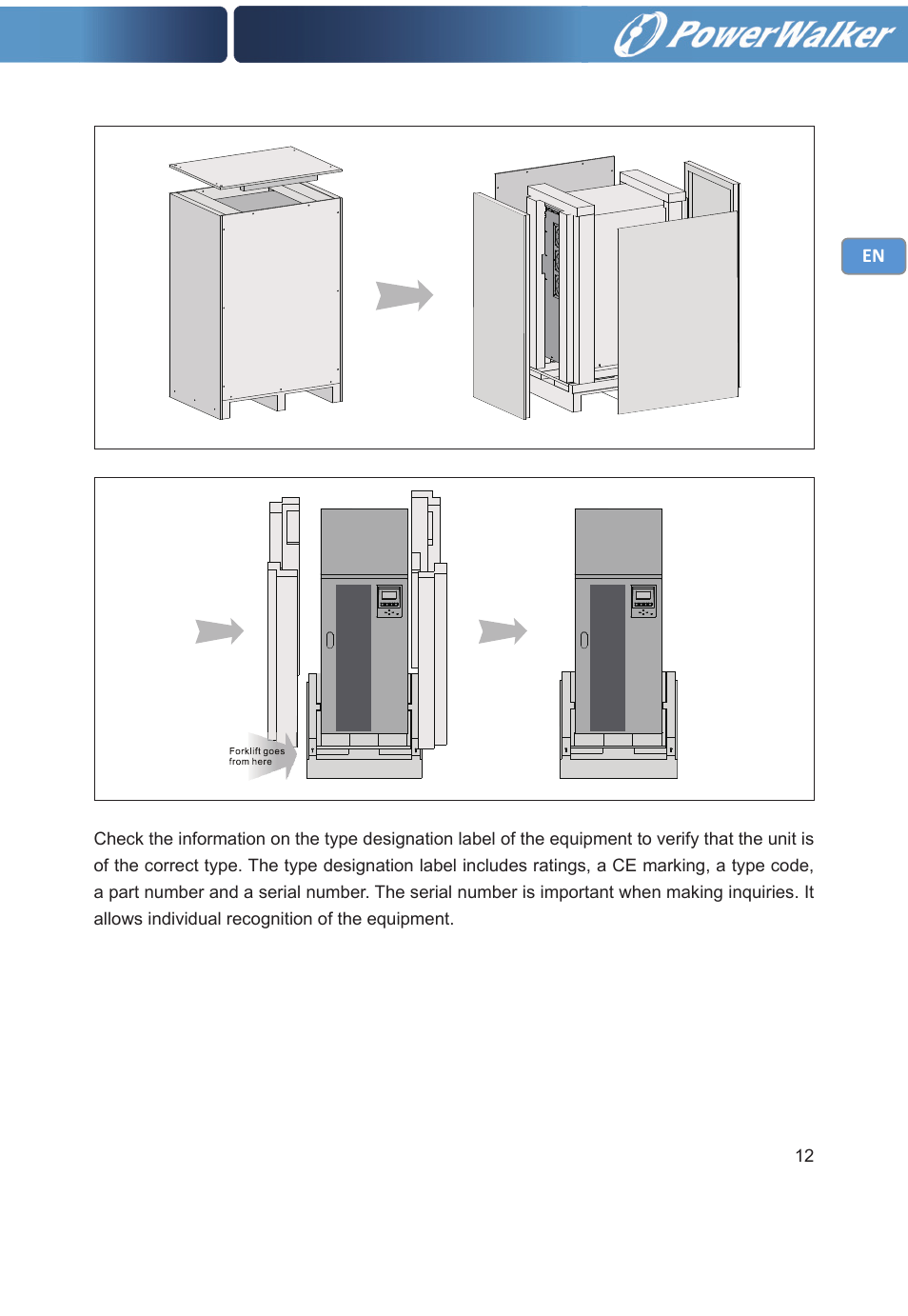 PowerWalker VFI 20000TP 3_3 BE User Manual | Page 17 / 60