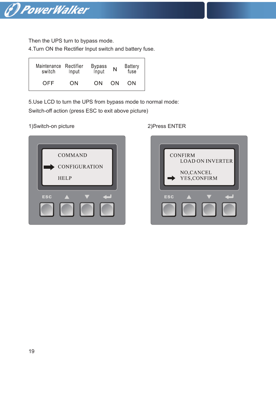PowerWalker VFI 20000TP 3_3 BE User Manual | Page 24 / 60