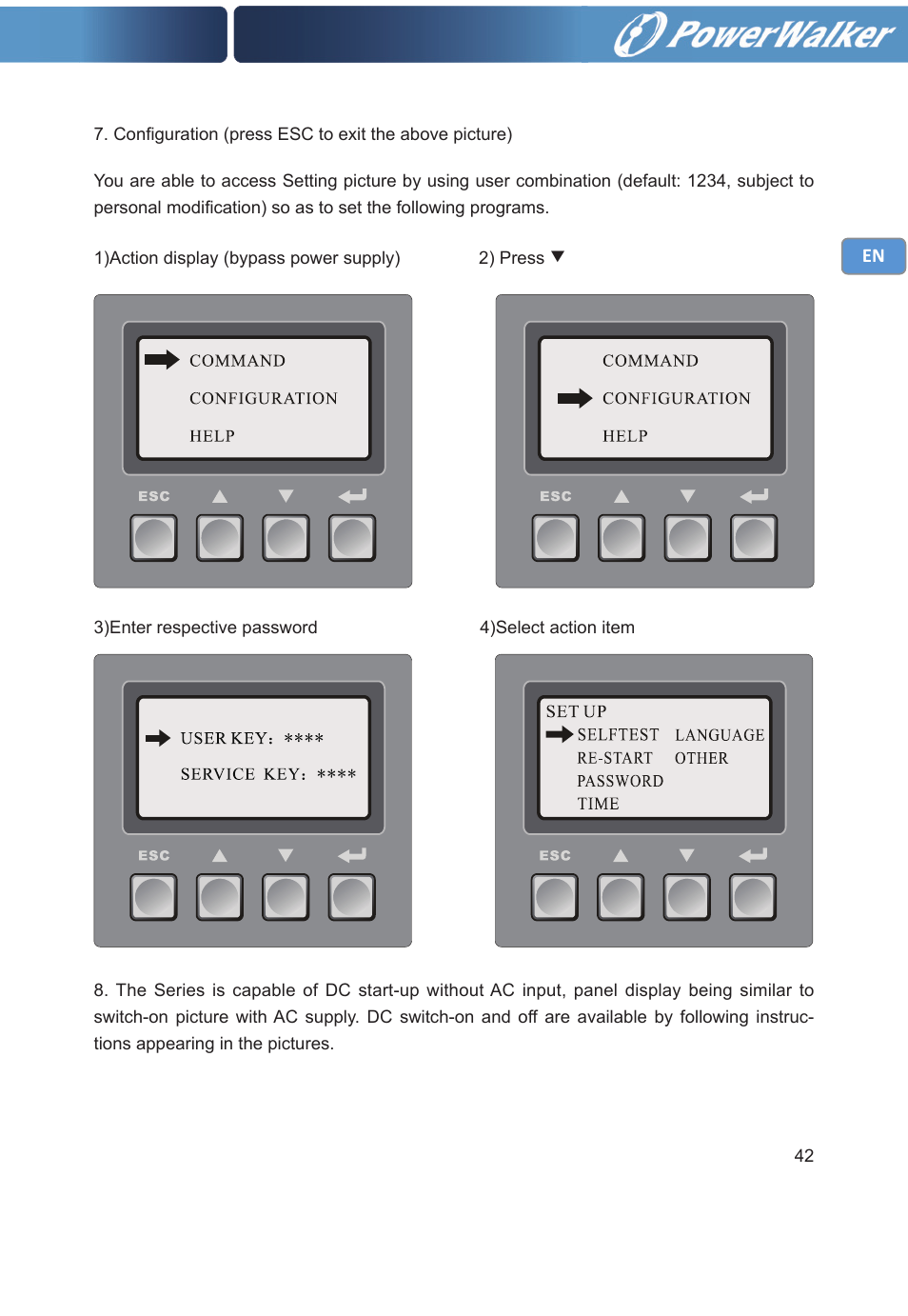 PowerWalker VFI 20000TP 3_3 BE User Manual | Page 47 / 60