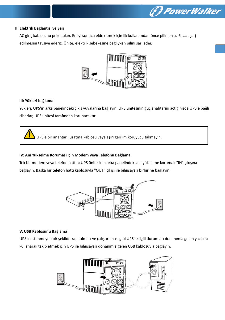 PowerWalker VI 400 SE User Manual | Page 106 / 220