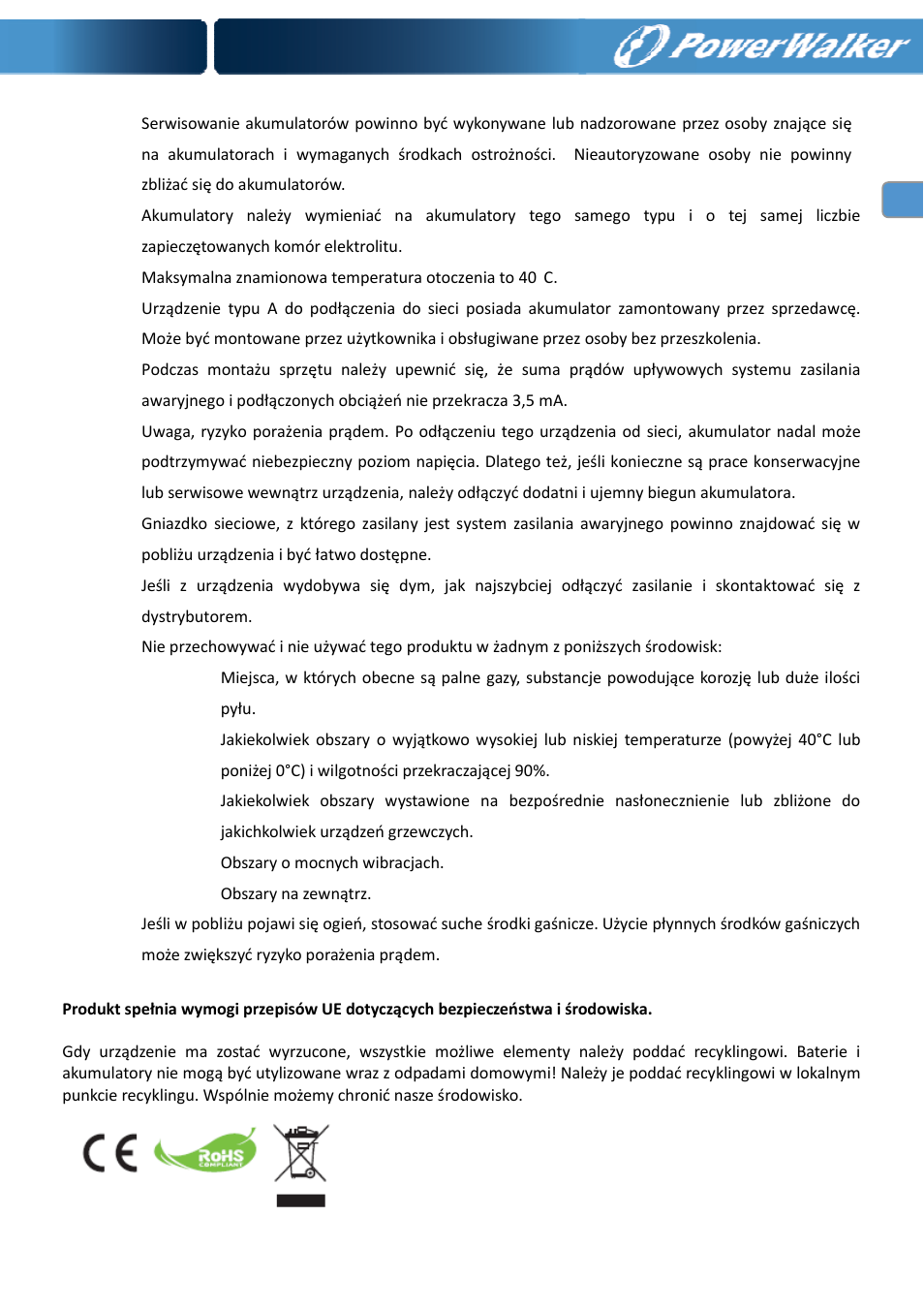 PowerWalker VI 400 SE User Manual | Page 146 / 220