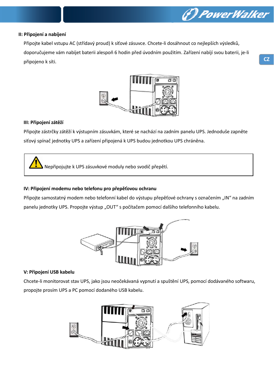 PowerWalker VI 400 SE User Manual | Page 161 / 220