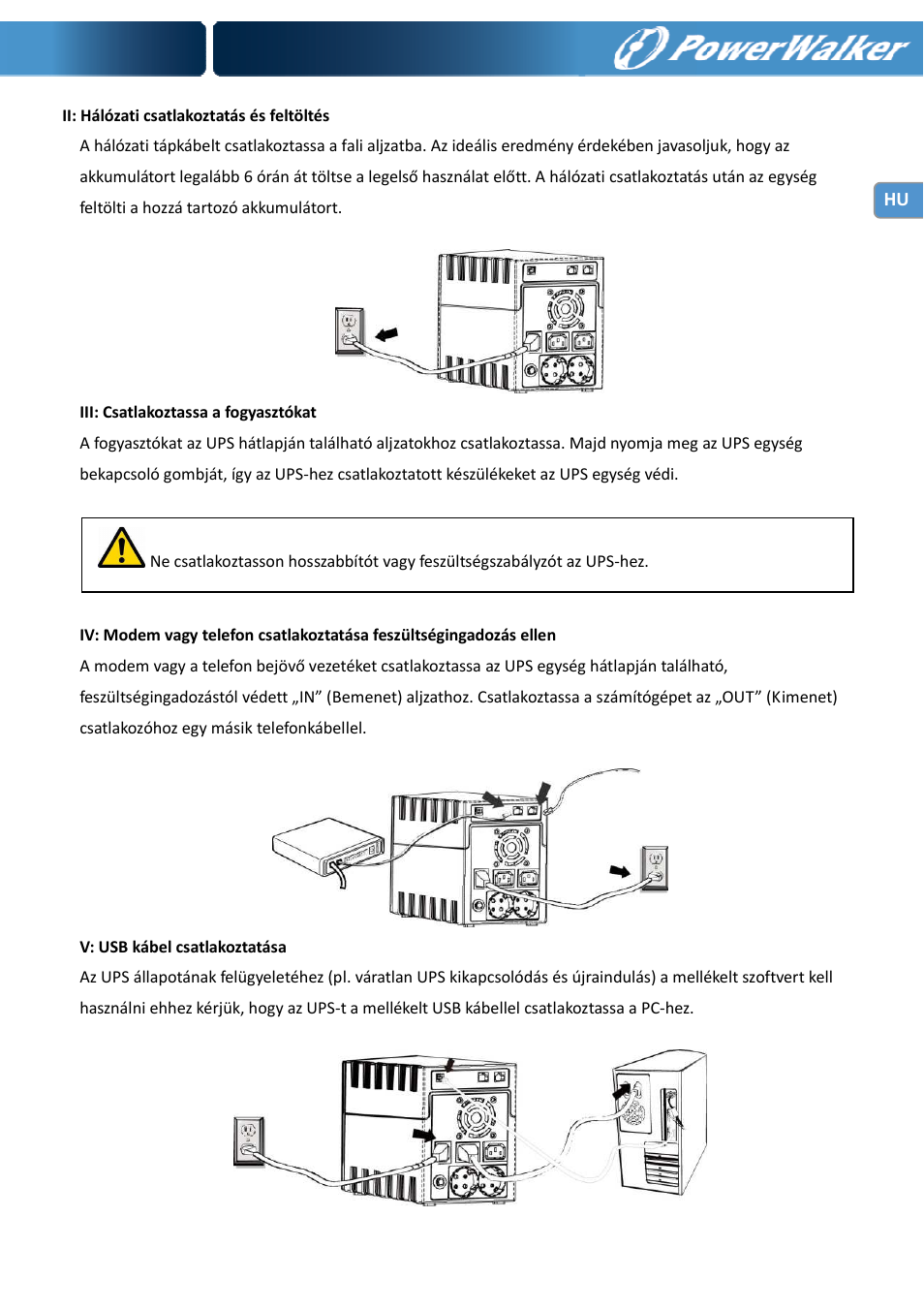 PowerWalker VI 400 SE User Manual | Page 183 / 220