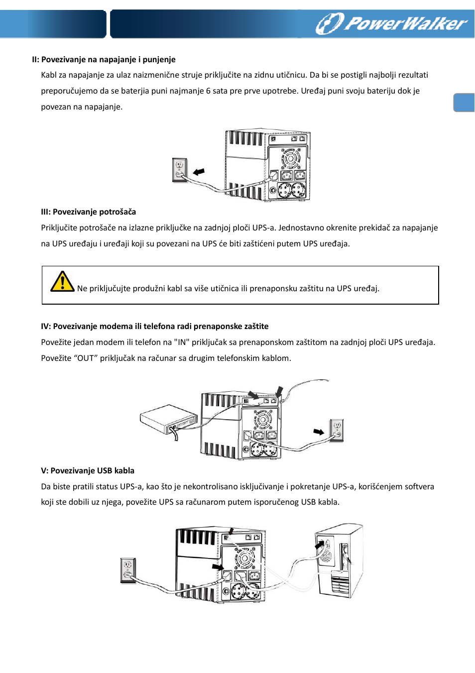 PowerWalker VI 400 SE User Manual | Page 216 / 220