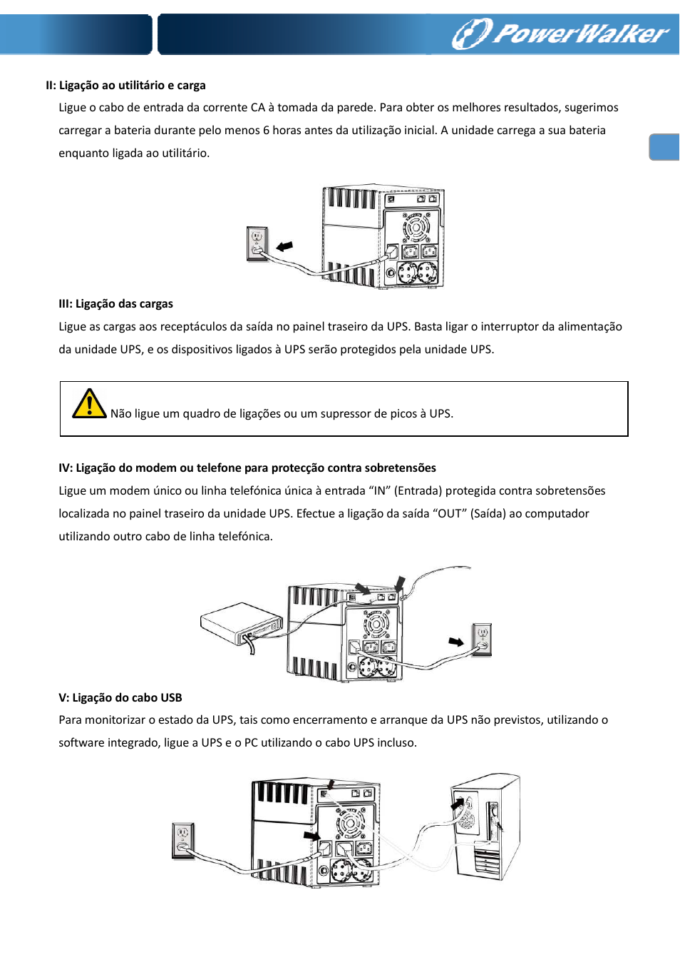 PowerWalker VI 400 SE User Manual | Page 62 / 220