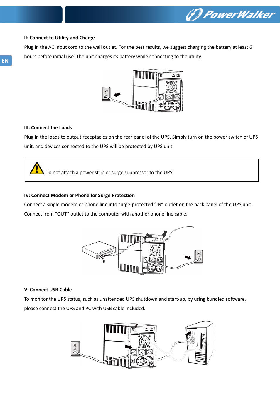 PowerWalker VI 400 SE User Manual | Page 7 / 220