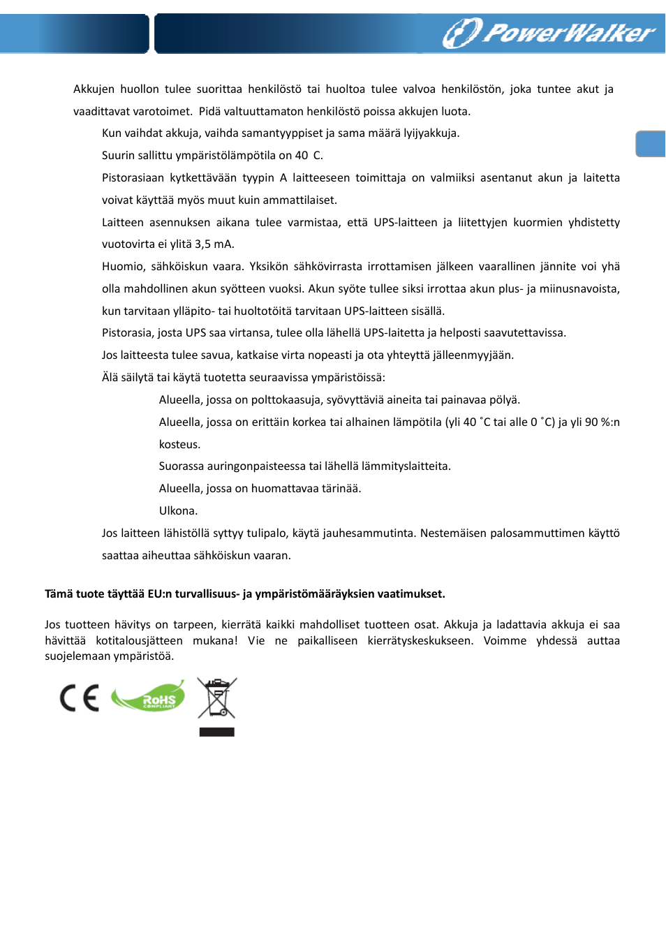 PowerWalker VI 400 SE User Manual | Page 80 / 220