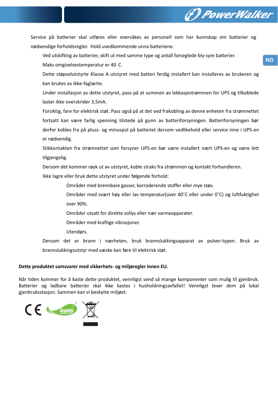 PowerWalker VI 400 SE User Manual | Page 91 / 220