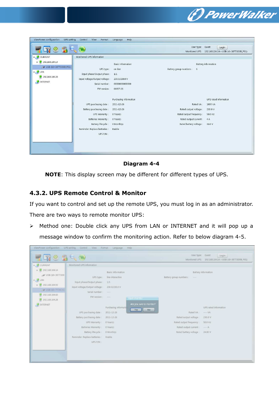 PowerWalker ViewPower PowerWalker User Manual | Page 23 / 53