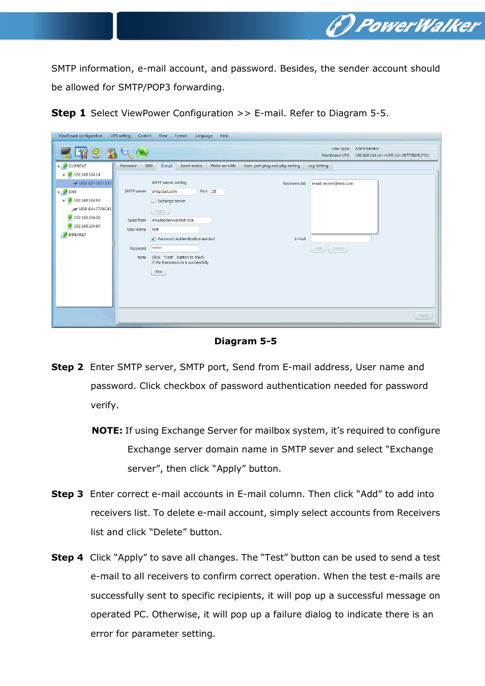 PowerWalker ViewPower PowerWalker User Manual | Page 28 / 53