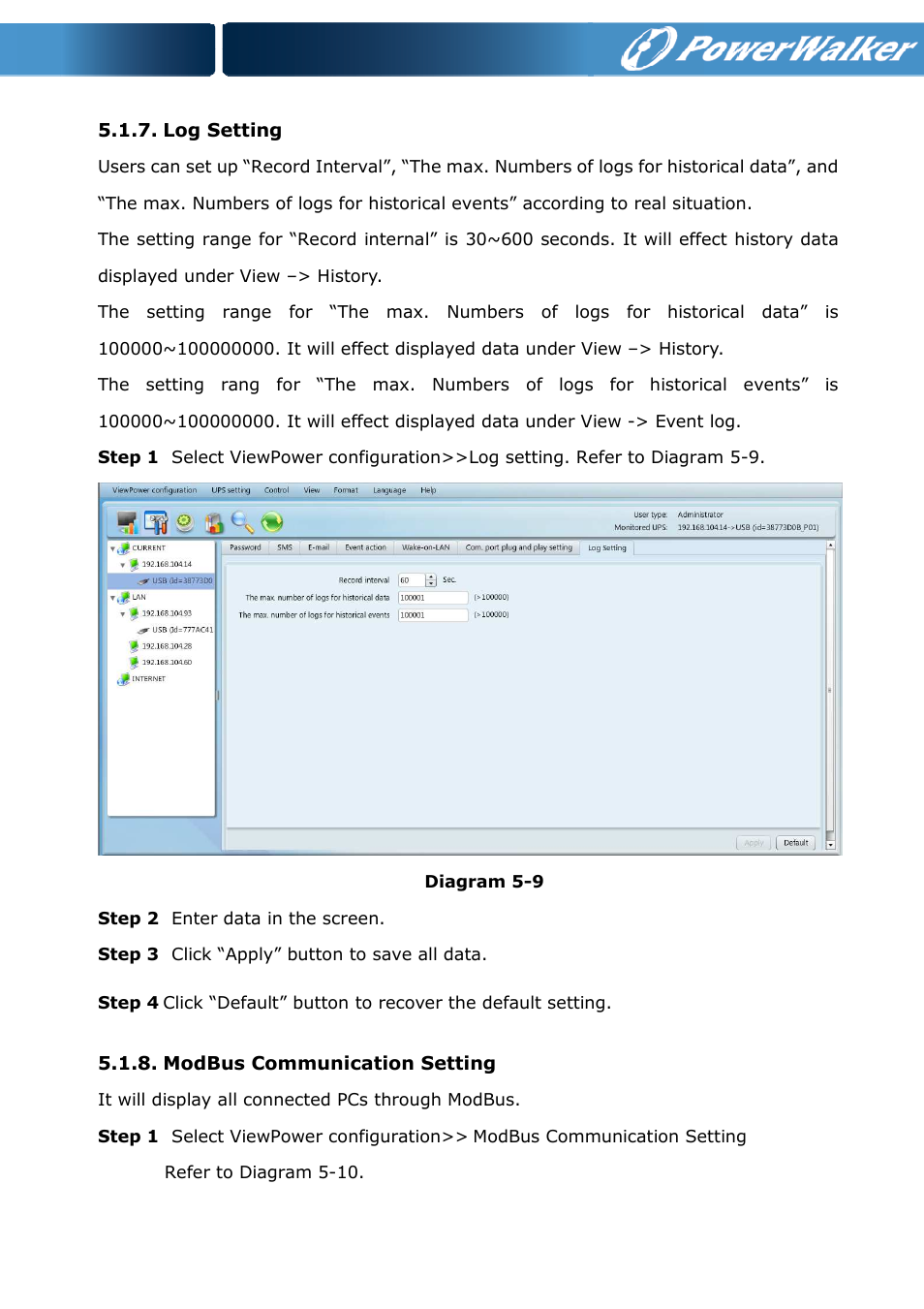 PowerWalker ViewPower PowerWalker User Manual | Page 32 / 53