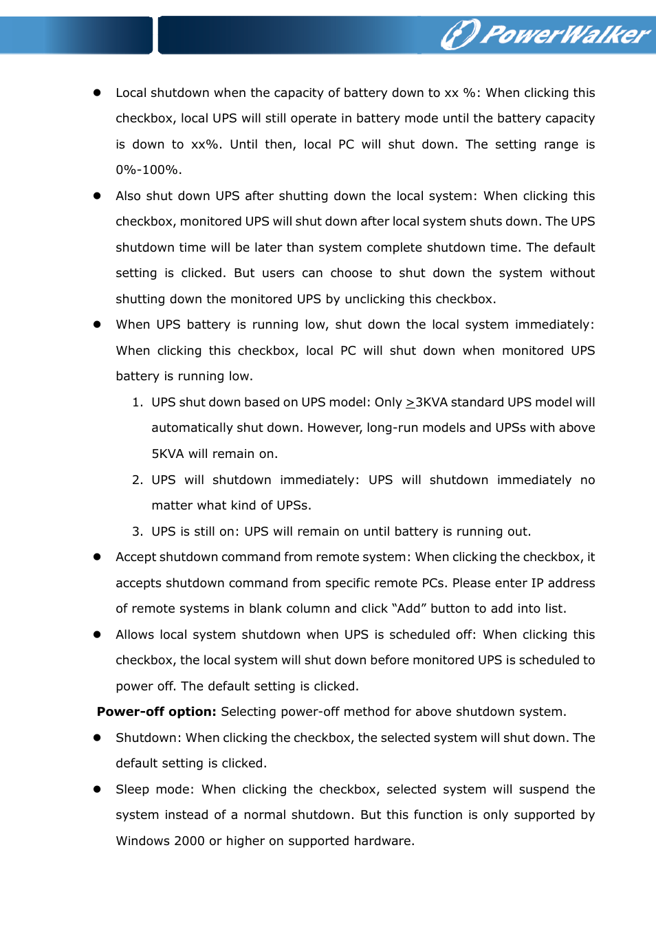 PowerWalker ViewPower PowerWalker User Manual | Page 35 / 53