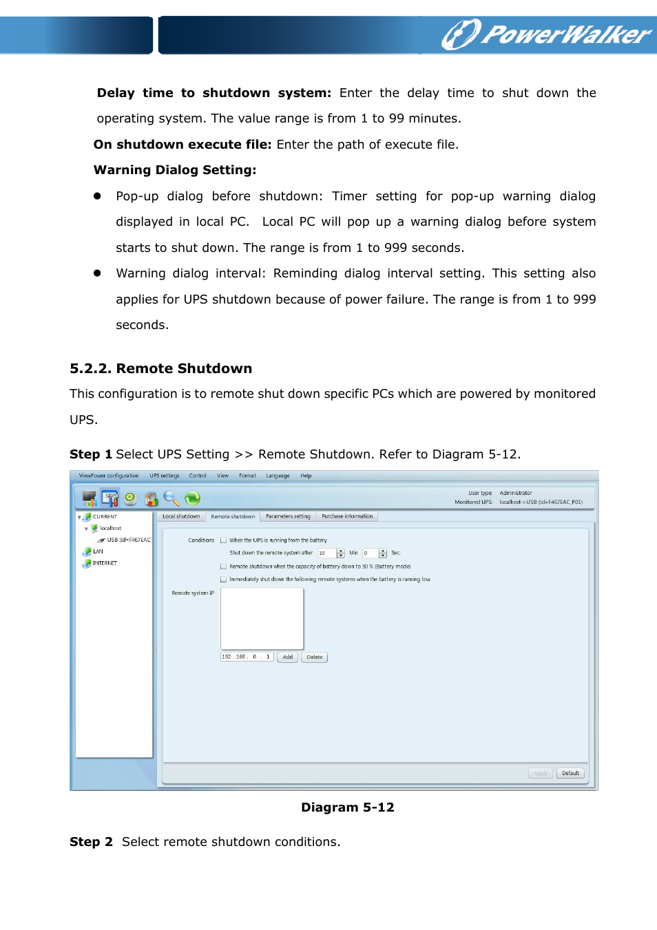 PowerWalker ViewPower PowerWalker User Manual | Page 36 / 53