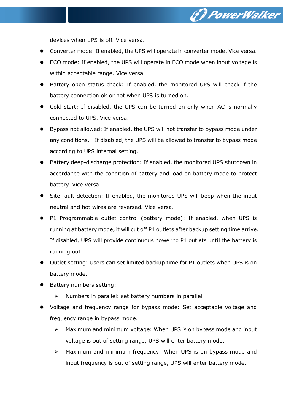 PowerWalker ViewPower PowerWalker User Manual | Page 39 / 53