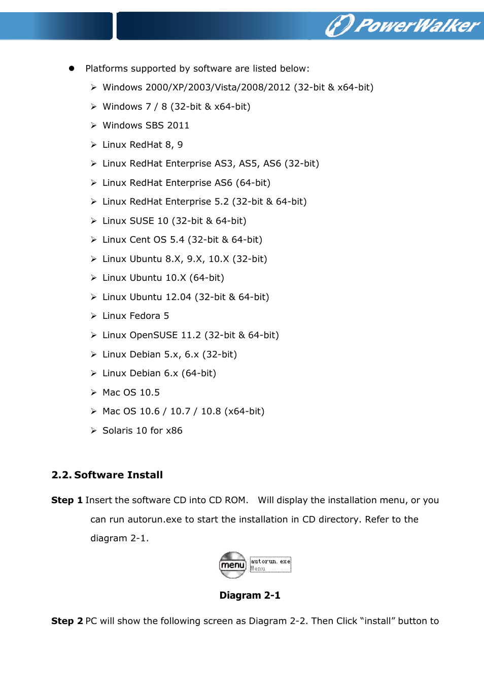 PowerWalker ViewPower PowerWalker User Manual | Page 5 / 53