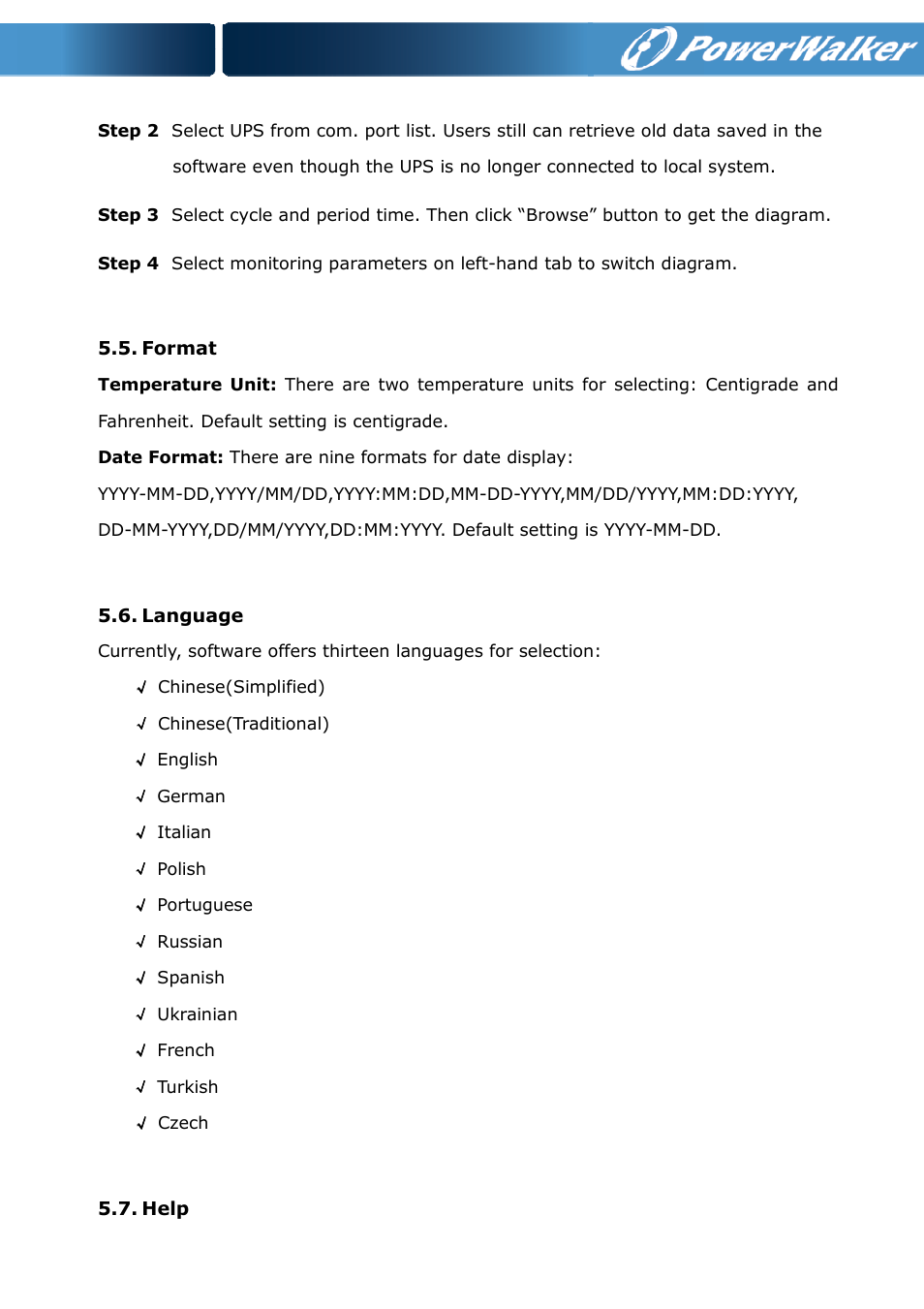 PowerWalker ViewPower PowerWalker User Manual | Page 51 / 53