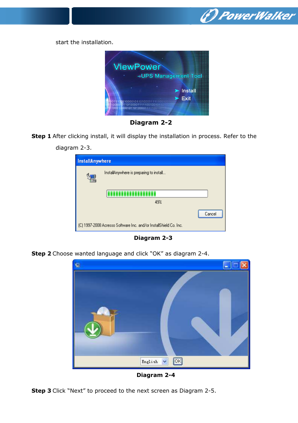 PowerWalker ViewPower PowerWalker User Manual | Page 6 / 53