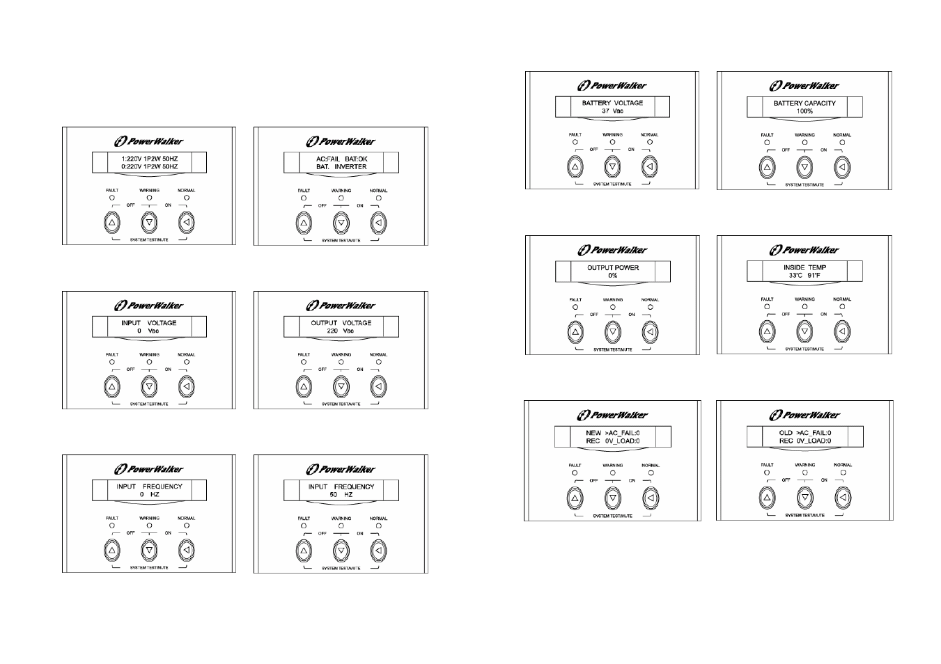 PowerWalker VFI 1000E User Manual | Page 8 / 14