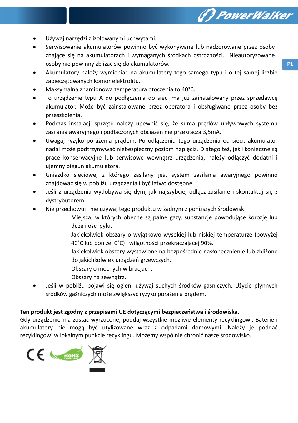 PowerWalker VI 650 LCD User Manual | Page 117 / 183
