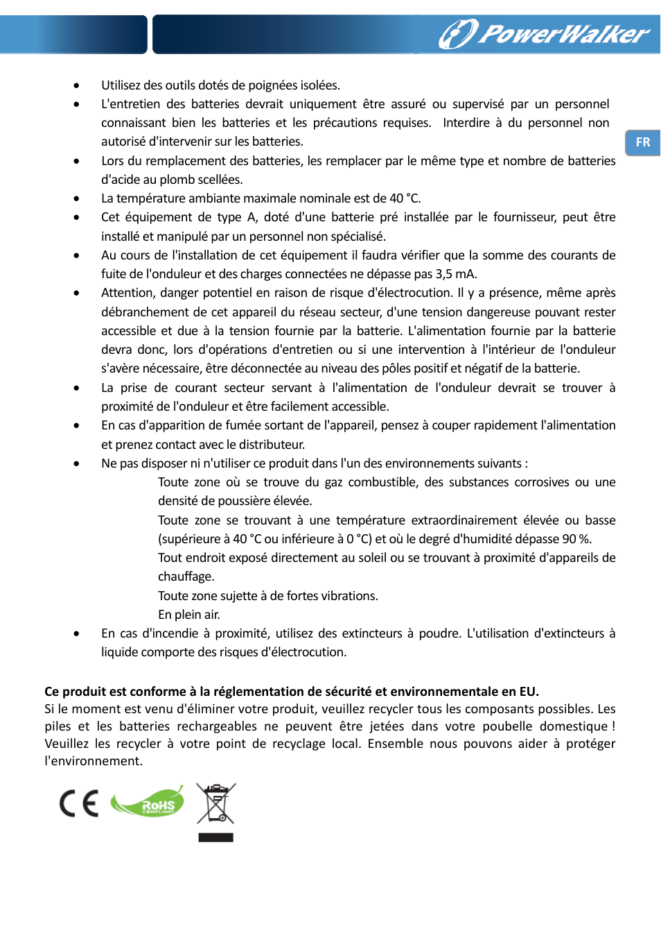 PowerWalker VI 650 LCD User Manual | Page 19 / 183