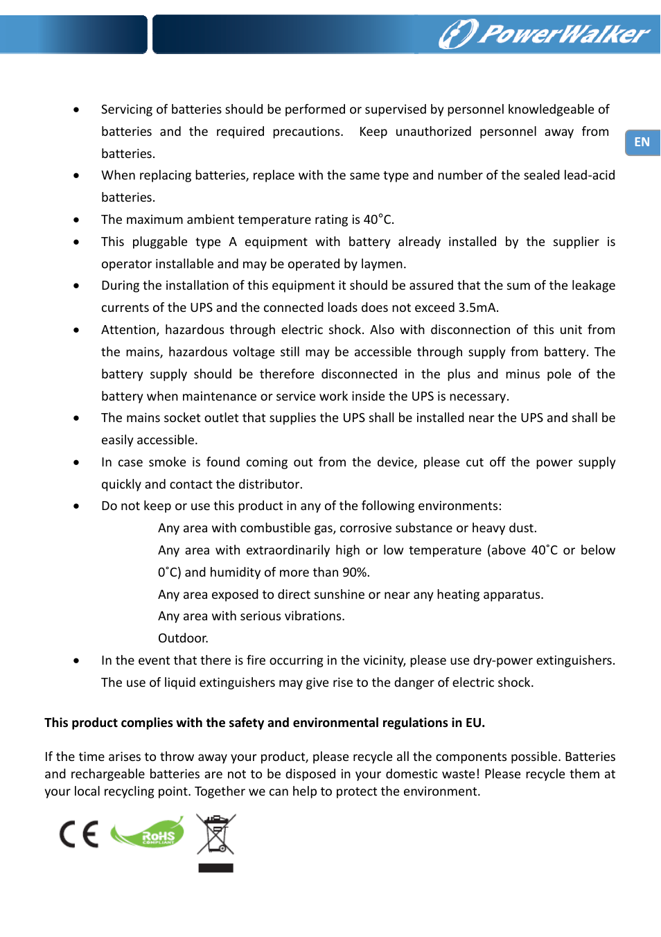 PowerWalker VI 650 LCD User Manual | Page 3 / 183