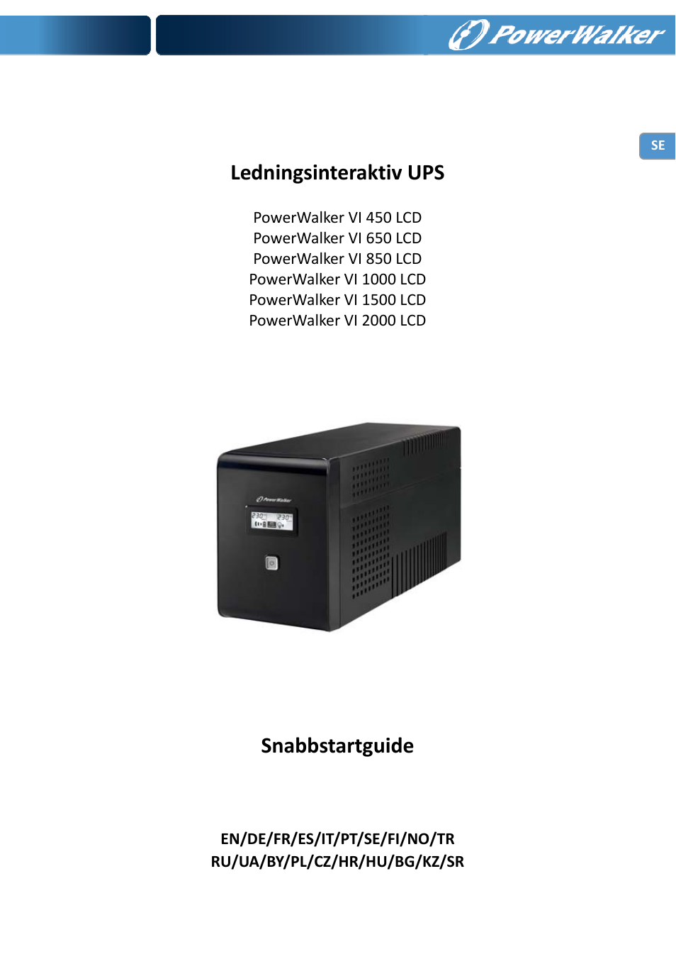 PowerWalker VI 650 LCD User Manual | Page 53 / 183