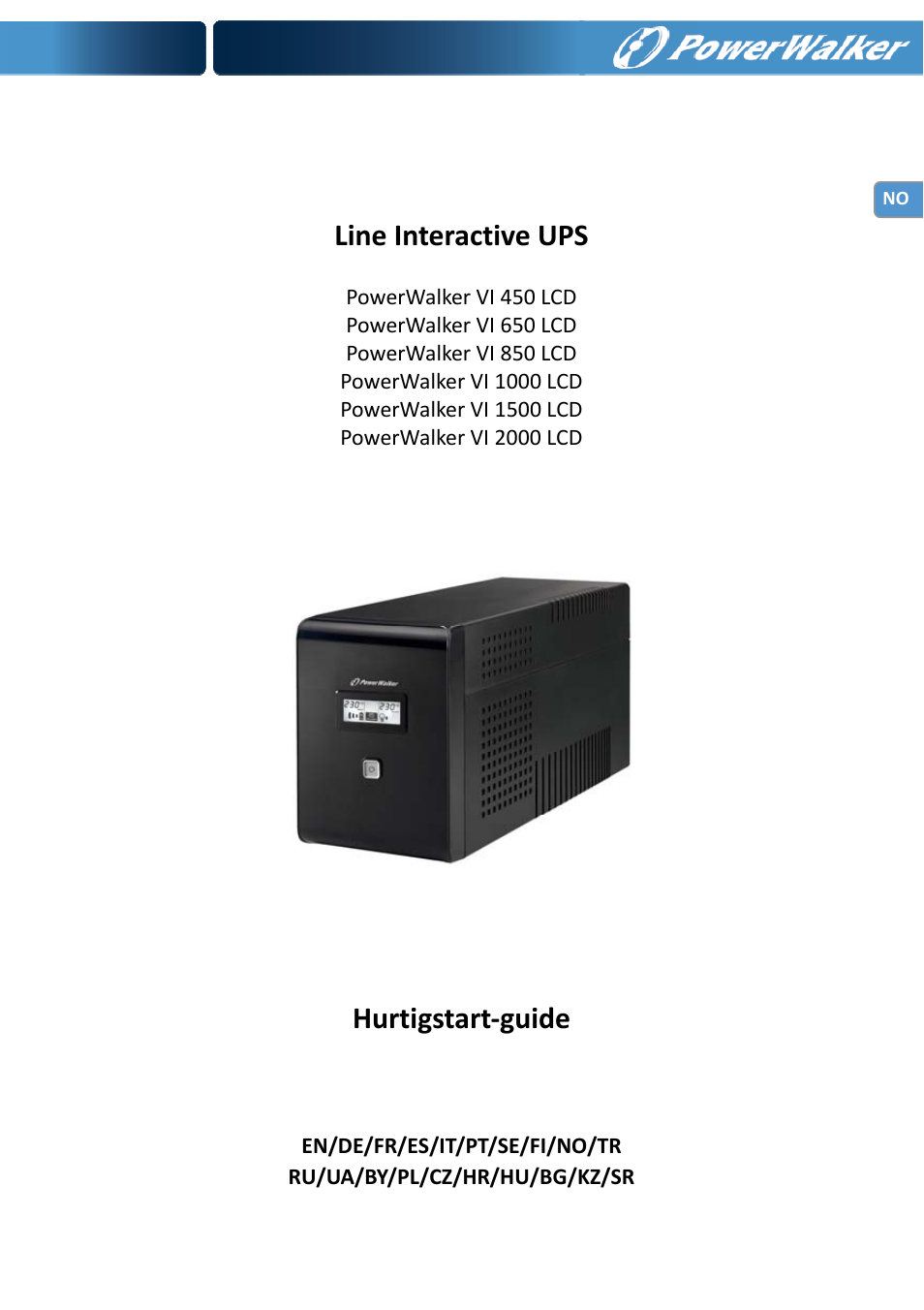 PowerWalker VI 650 LCD User Manual | Page 69 / 183