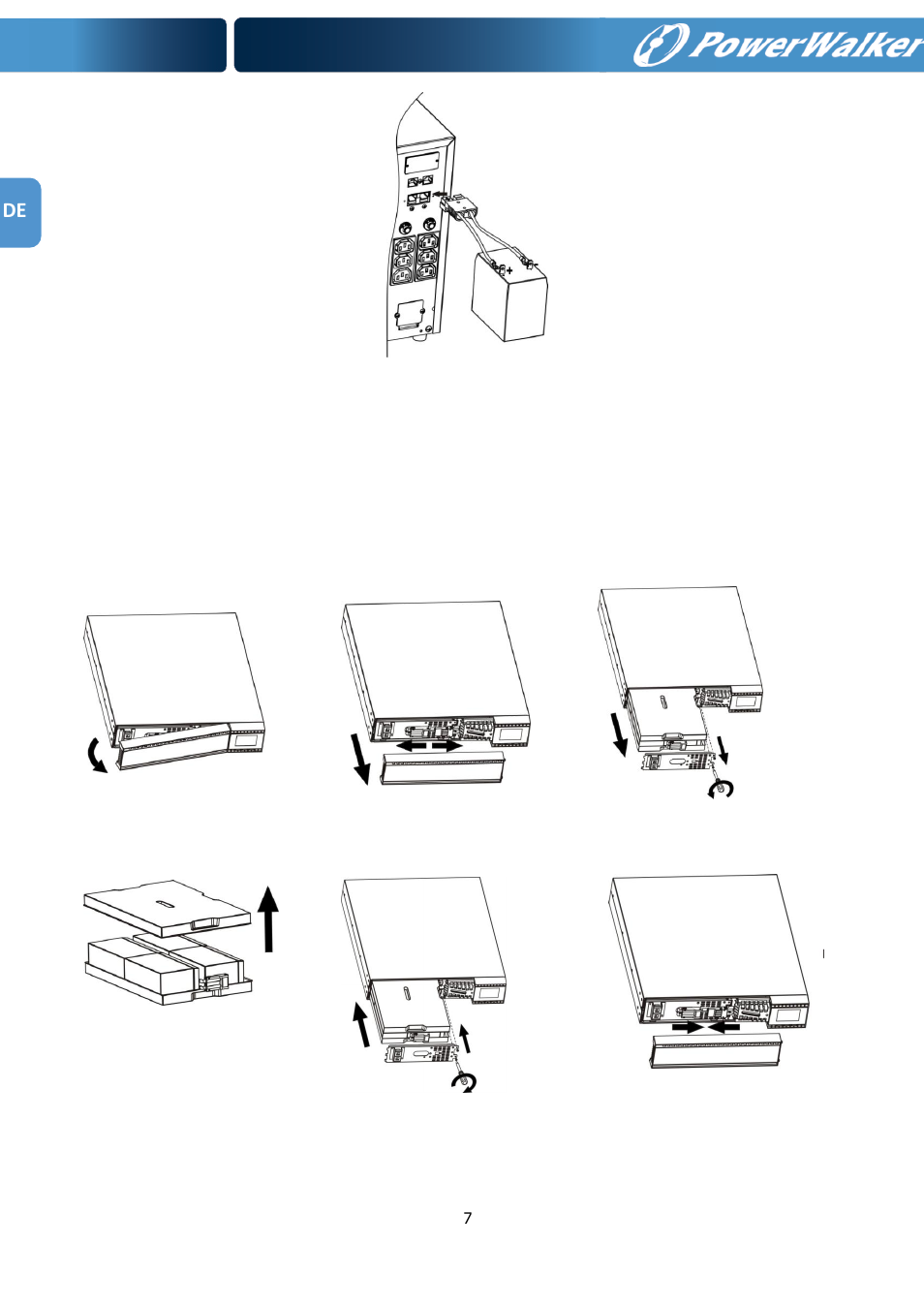 PowerWalker VFI 1000RM LCD User Manual | Page 48 / 140