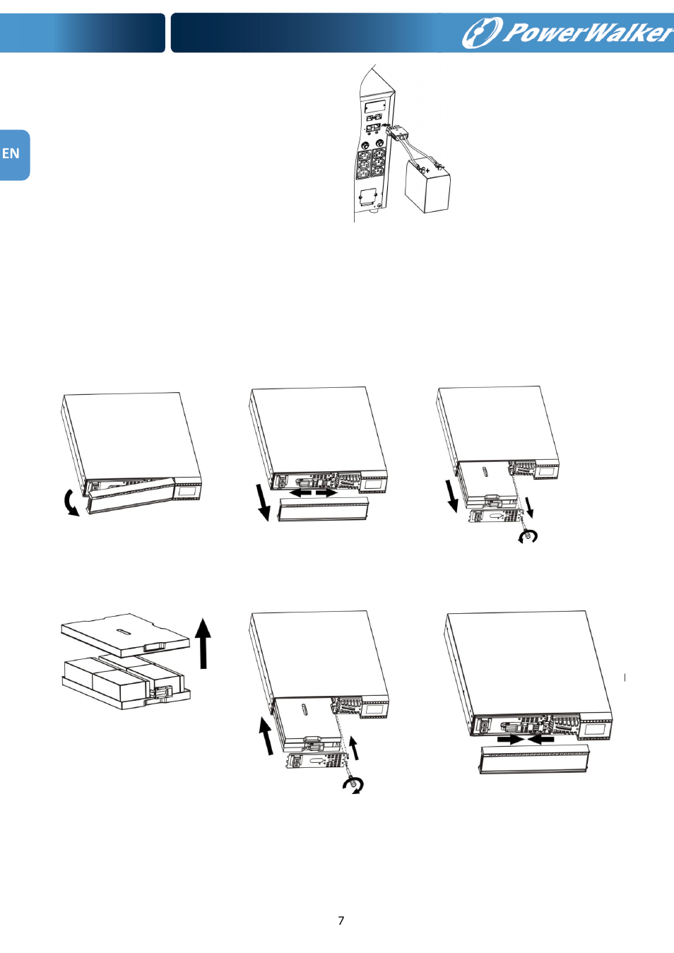 PowerWalker VFI 1000RM LCD User Manual | Page 8 / 140