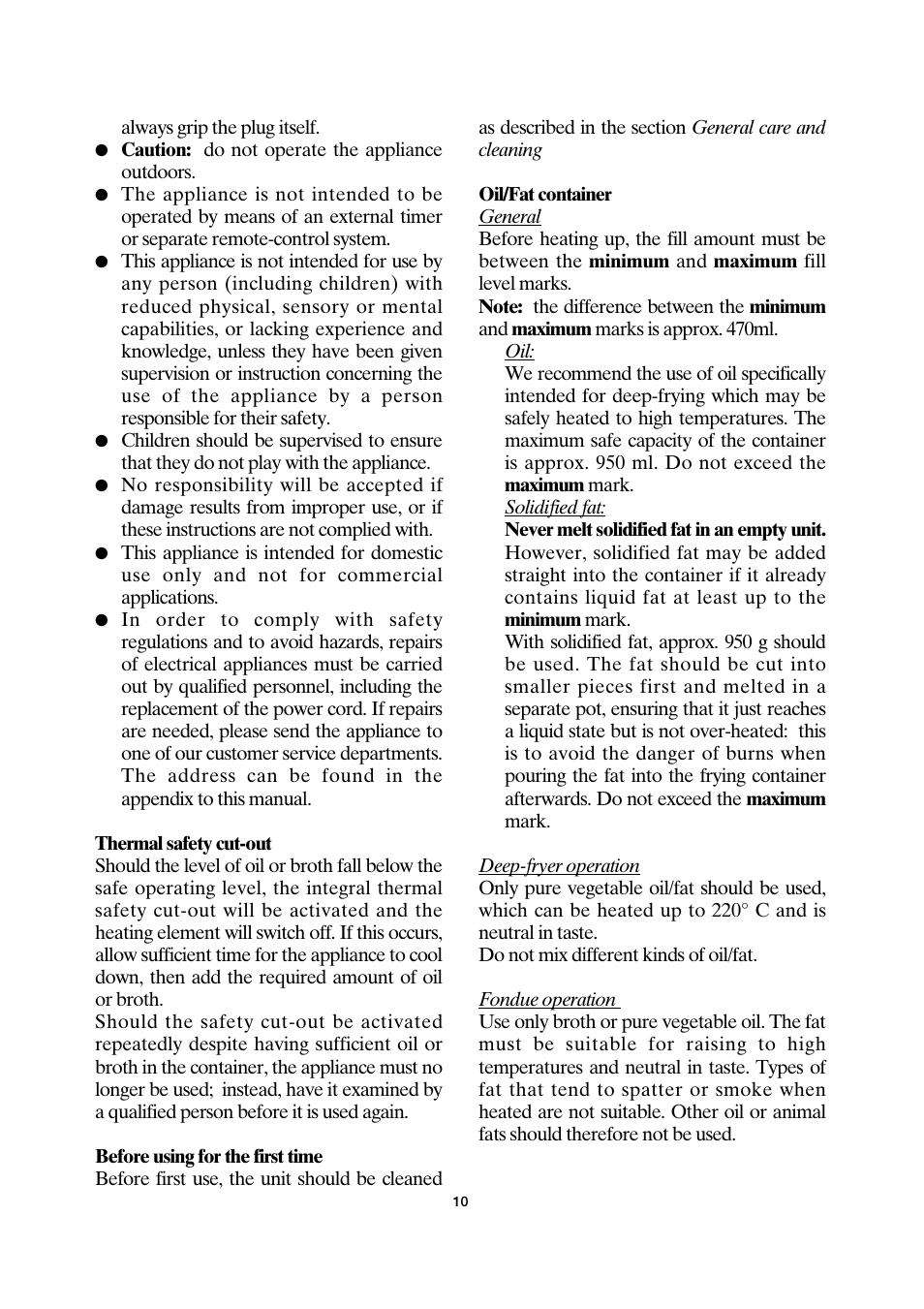 SEVERIN FR 2408 User Manual | Page 10 / 70