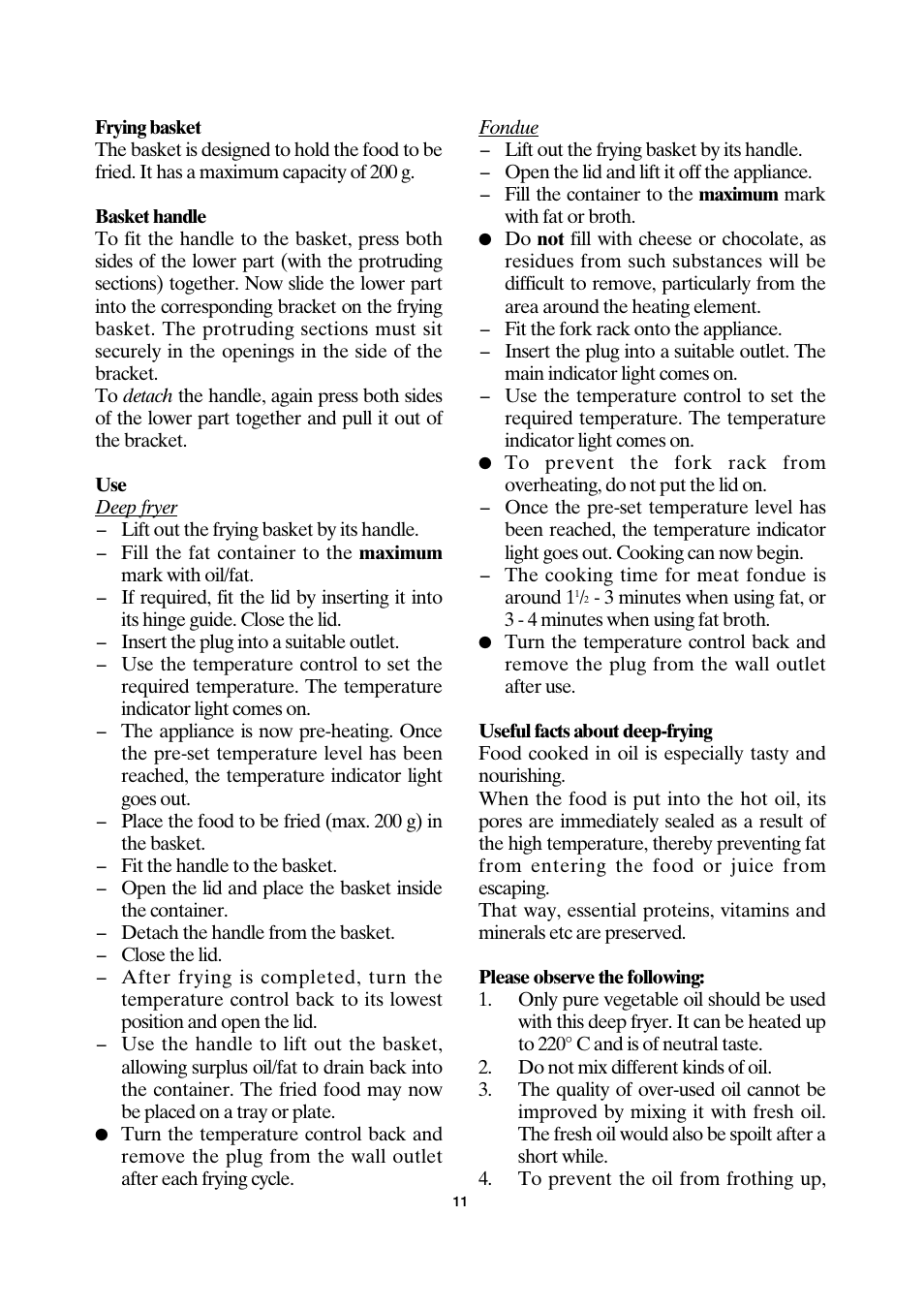 SEVERIN FR 2408 User Manual | Page 11 / 70