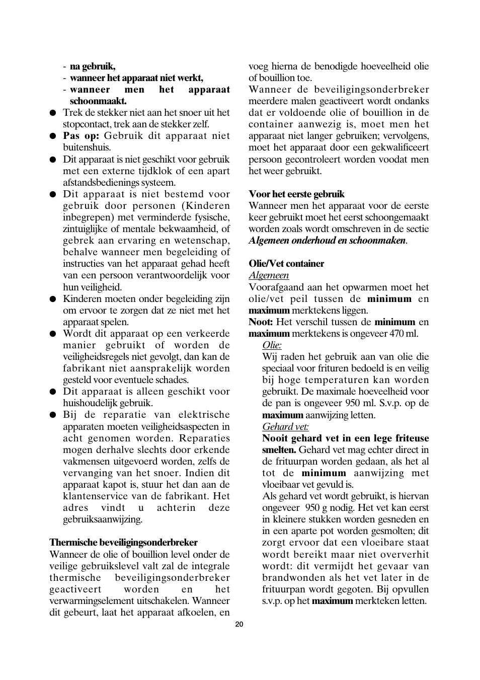 SEVERIN FR 2408 User Manual | Page 20 / 70