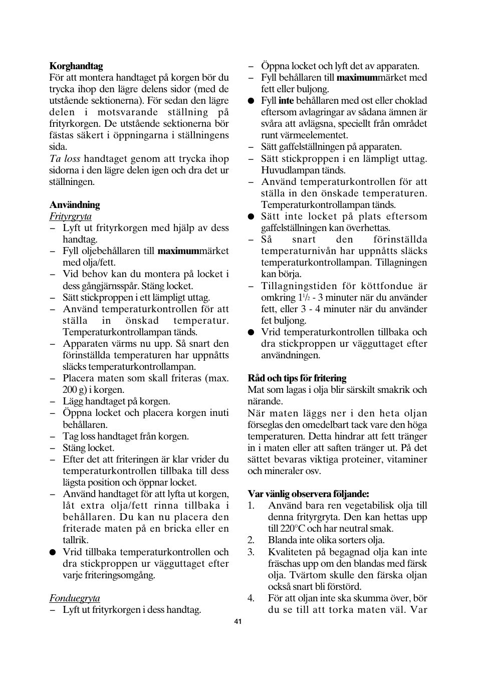 SEVERIN FR 2408 User Manual | Page 41 / 70