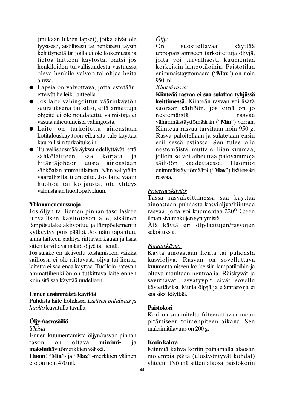SEVERIN FR 2408 User Manual | Page 44 / 70