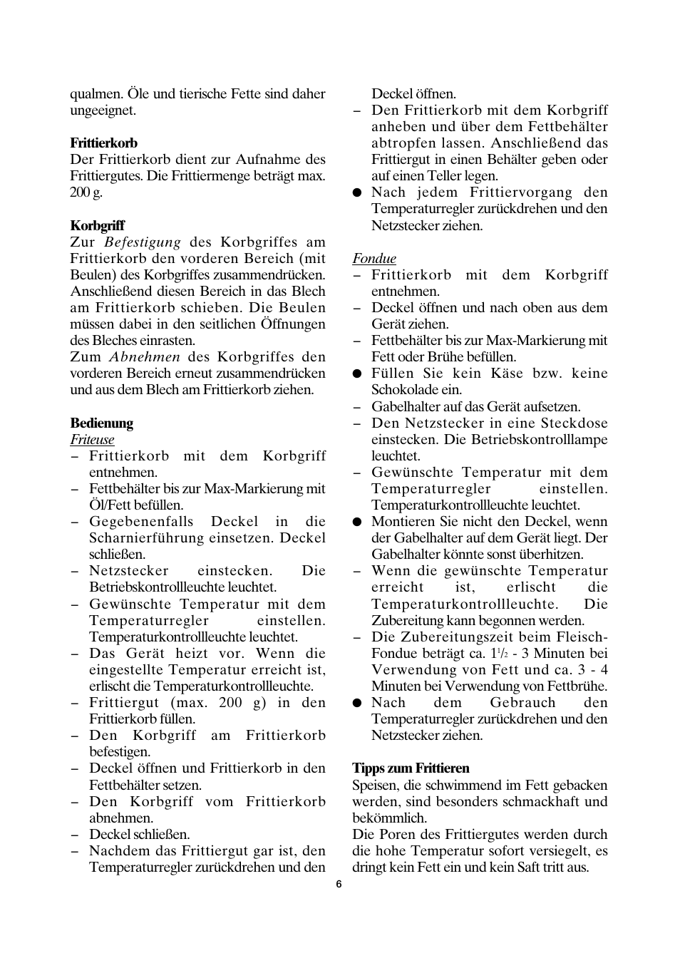 SEVERIN FR 2408 User Manual | Page 6 / 70