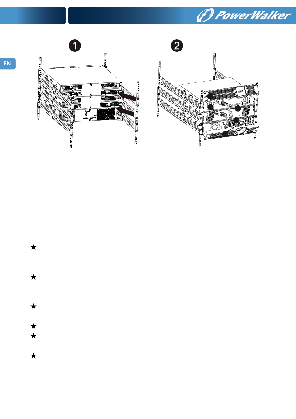 2 operation | PowerWalker Battery Pack for VFI 1000RT LCD User Manual | Page 13 / 143