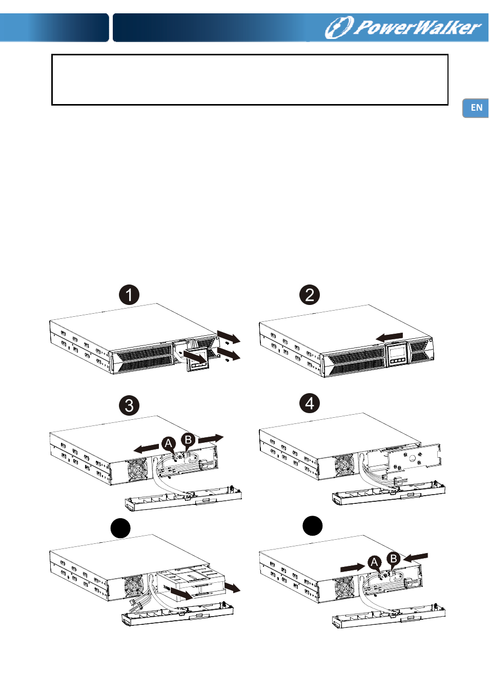 PowerWalker Battery Pack for VFI 1000RT LCD User Manual | Page 16 / 143