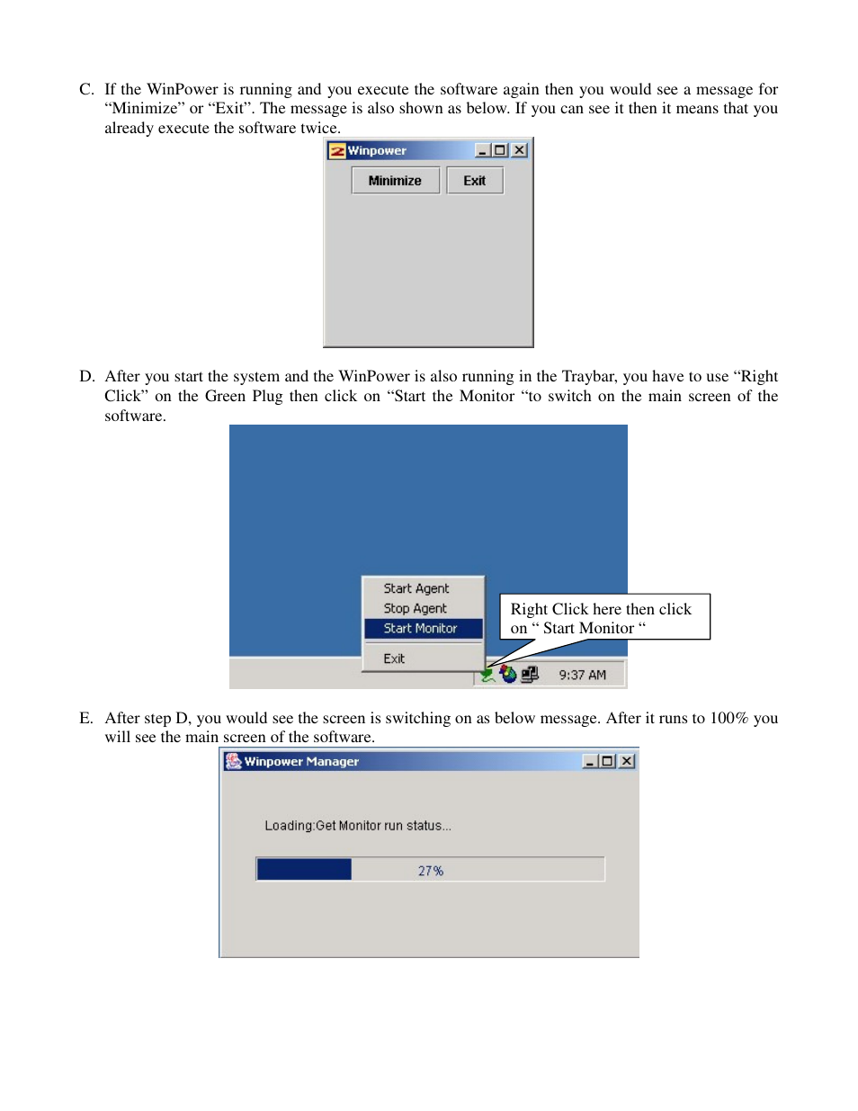 PowerWalker WinPower Software V.4.3.0.1 Quick Guide User Manual | Page 2 / 10