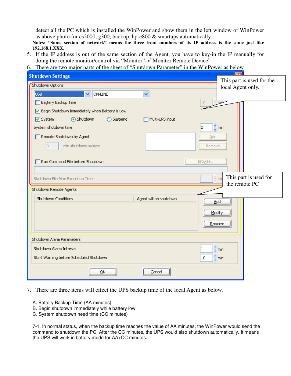PowerWalker WinPower Software V.4.3.0.1 Quick Guide User Manual | Page 6 / 10