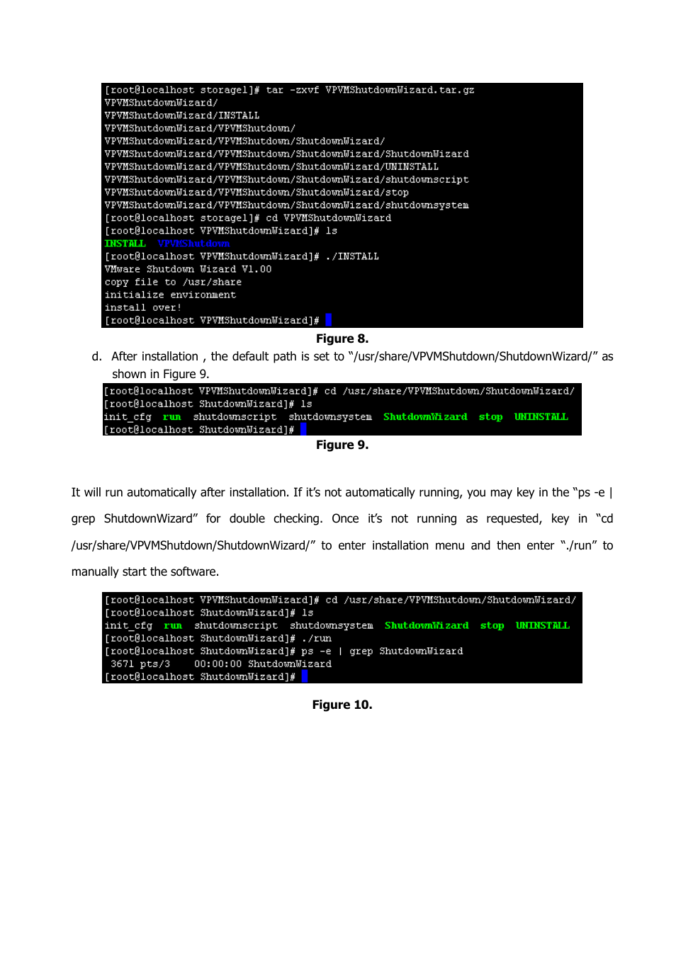 2. quick start | PowerWalker VMWare ESX 3.5, 4.0, 4.1 User Manual | Page 7 / 8