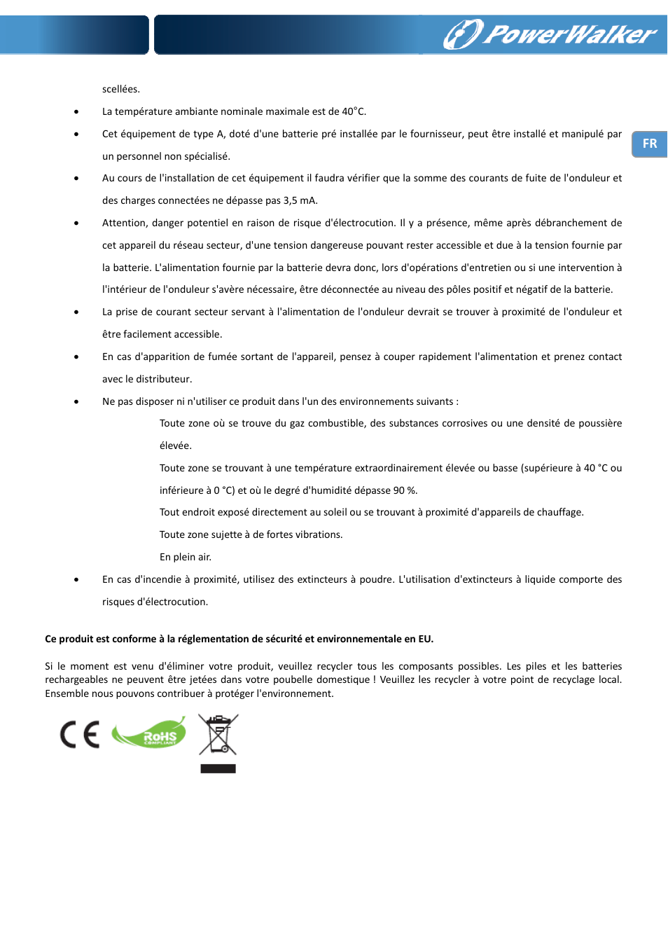 PowerWalker VI 1000 User Manual | Page 25 / 220