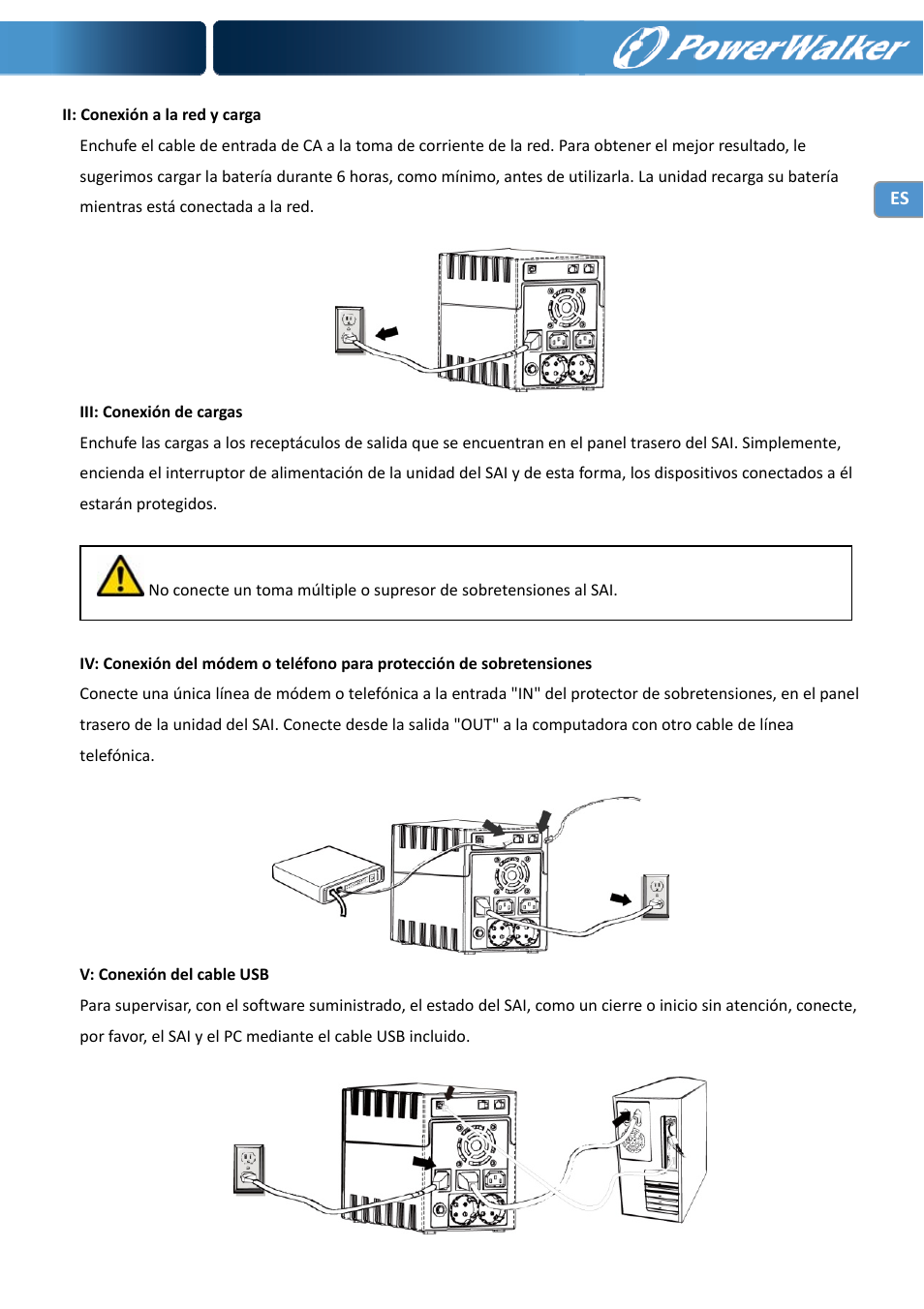 PowerWalker VI 1000 User Manual | Page 40 / 220