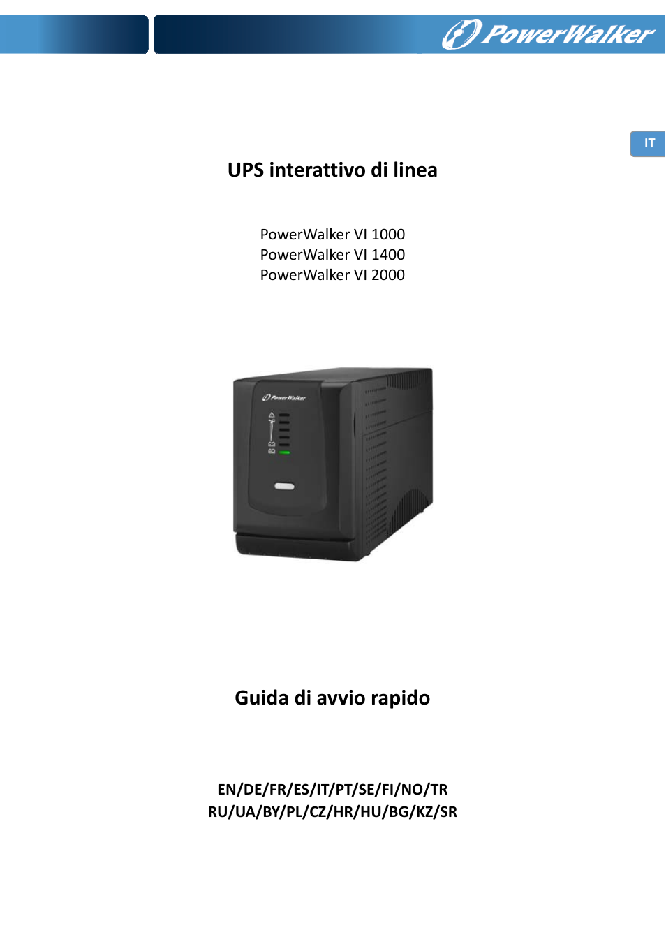 PowerWalker VI 1000 User Manual | Page 45 / 220