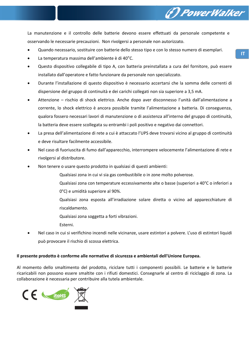 PowerWalker VI 1000 User Manual | Page 47 / 220