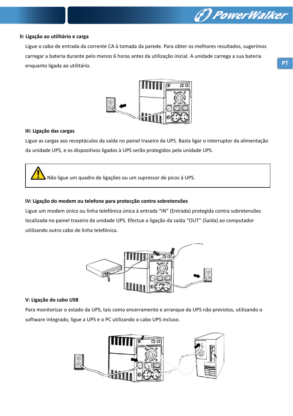 PowerWalker VI 1000 User Manual | Page 62 / 220