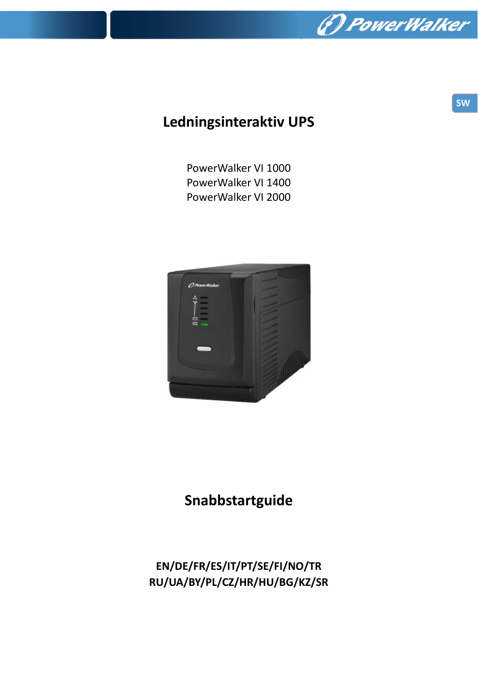 PowerWalker VI 1000 User Manual | Page 67 / 220